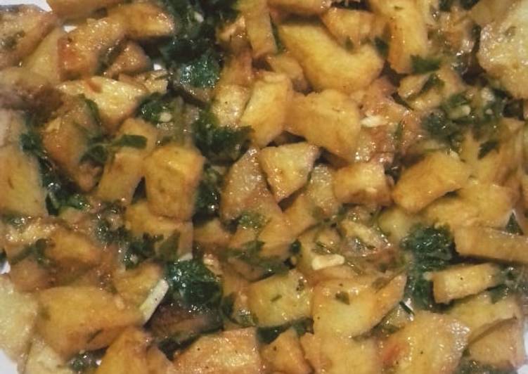 بطاطا مشرملة