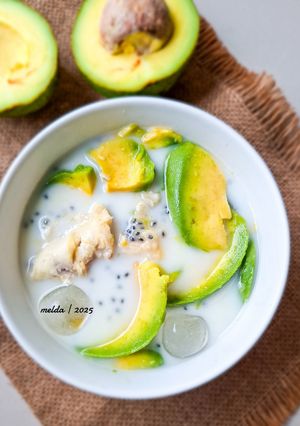 Foto resep Es Teler Alpukat Durian