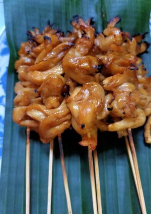 Foto resep Sate Jamur