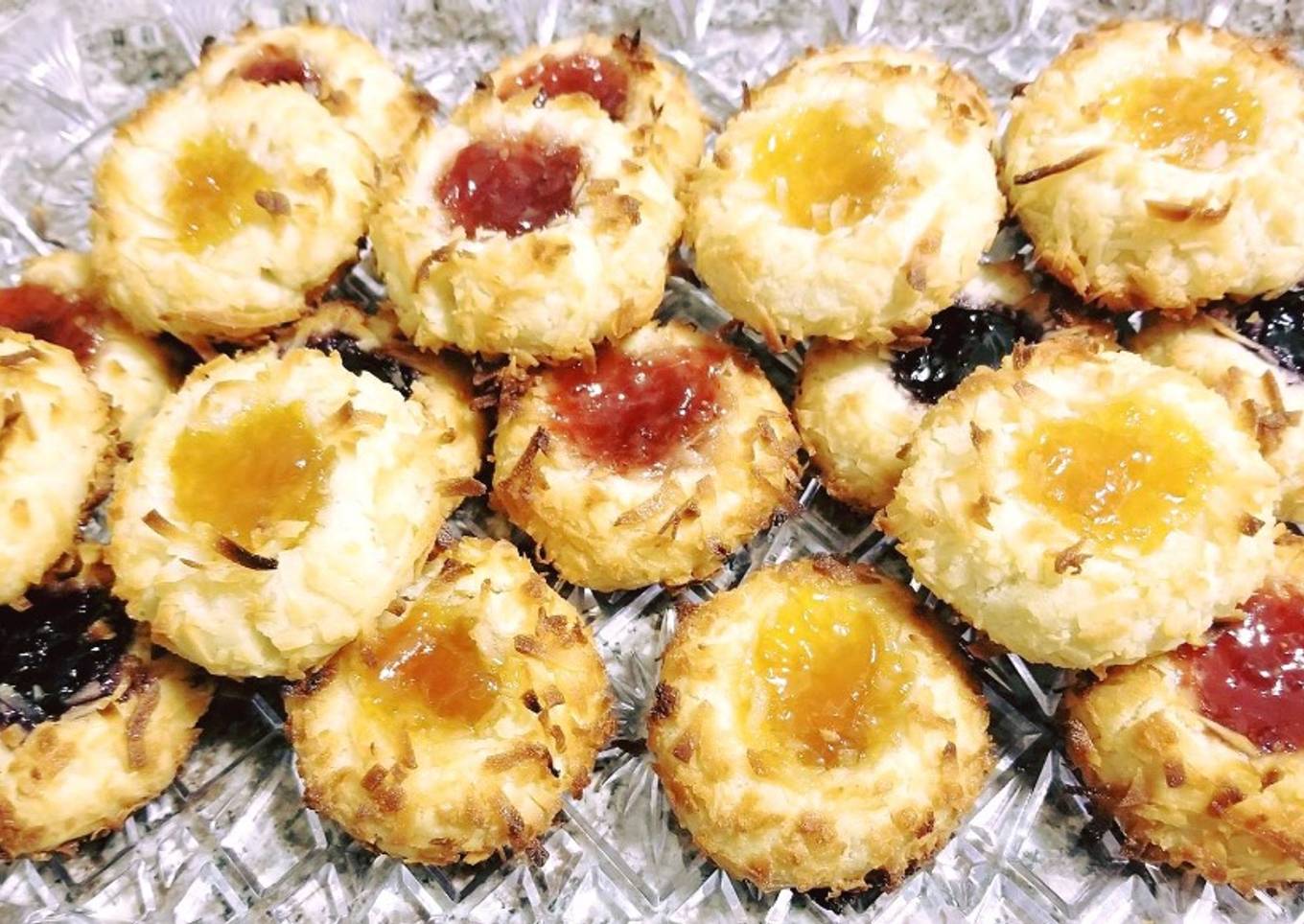 Coco Jam Cookie/Thumbprint Cookie