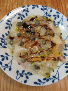 百香果拌生魚片 的食譜成品照片
