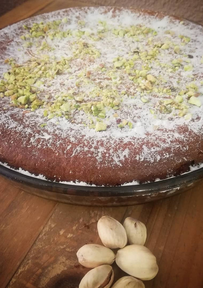 Una foto de Tarta de pistachos