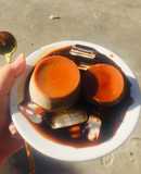 Bánh flan khoai lang tím