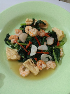 Foto resep Tumis tahu udang sawi