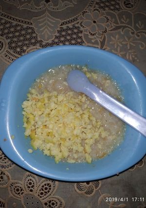 Foto resep Nasi Tim Orak Arik Telur