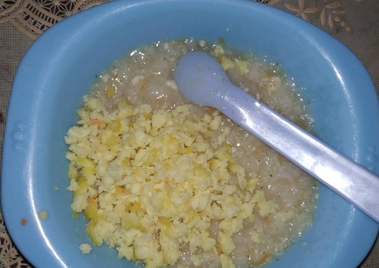 Nasi Tim Orak Arik Telur