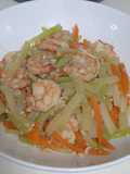 Cah Udang Labu Siam dan Wortel