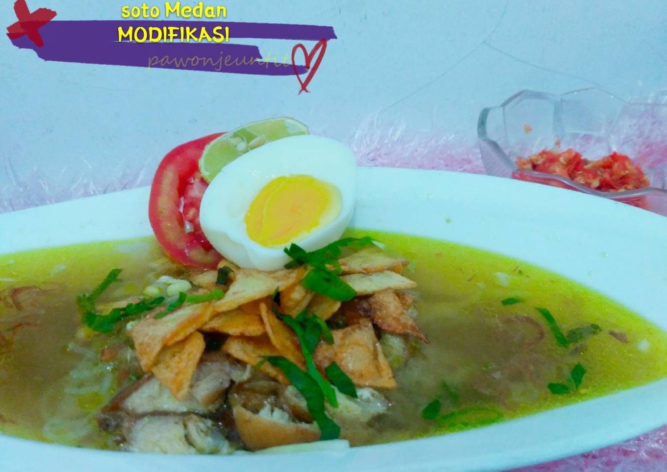 Soto Medan ayam versi bening