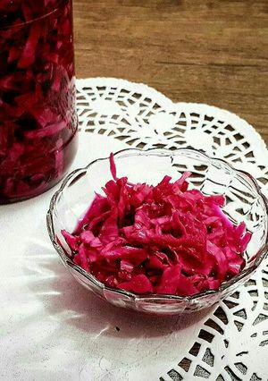 عکسی از دستور ترشی کلم