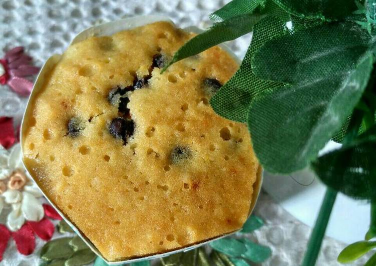 Langkah Mudah untuk Membuat Vanilla Chochochips Muffin (No mixer, no rempong+gampang), Sempurna