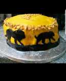 Lion King Circle of Life Cake