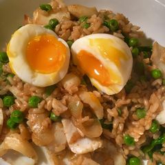 A picture of Kedgeree- simple and quick.