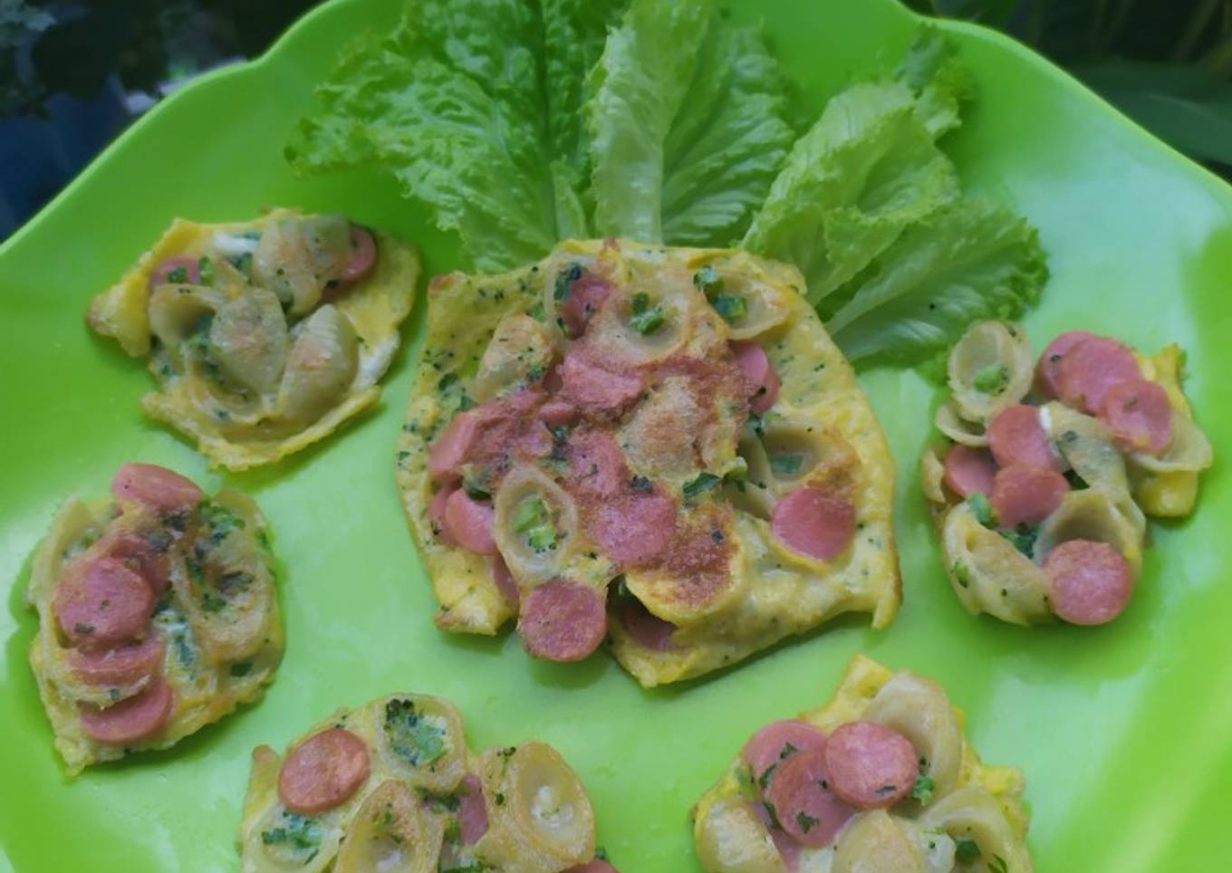 Pancake Sosis Makaroni