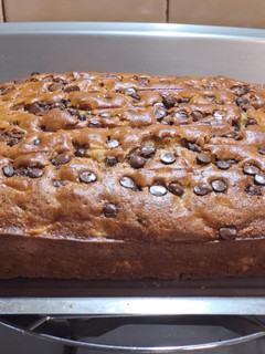 Una foto de Torta súper húmeda de peras y manzana
