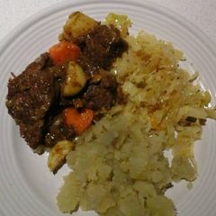 A picture of Beef stew.