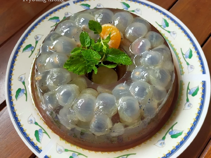 Langkah Mudah untuk Membikin Resep Puding Kelengkeng Coklat Susu yang Lezat Sekali Anti Ribet, Bikin Ngiler