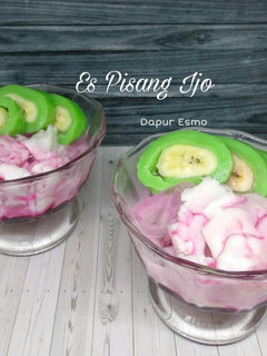 Foto resep Es Pisang Ijo