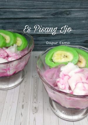 Foto resep Es Pisang Ijo