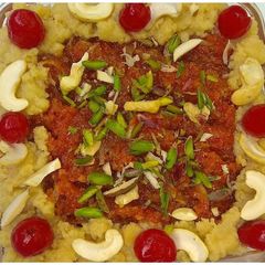 A picture of Gajar ka halwa.