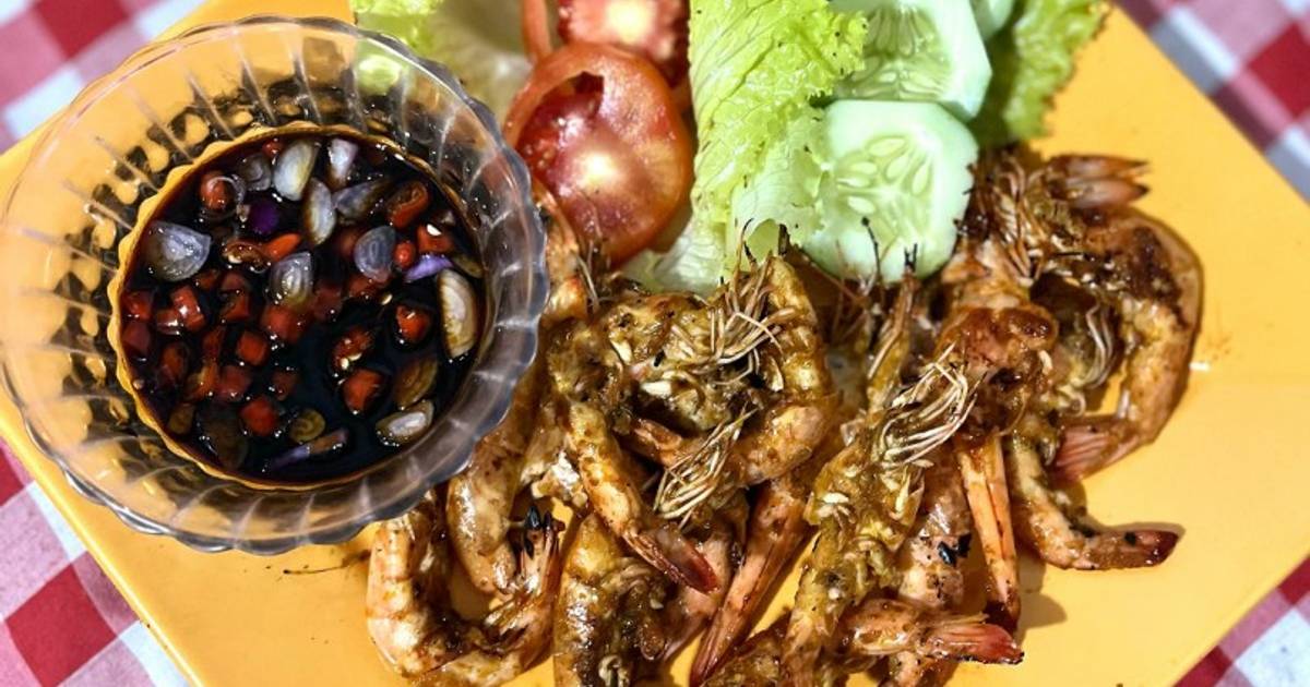 Resep Udang Bakar Jimbaran Rasanya Maknyus