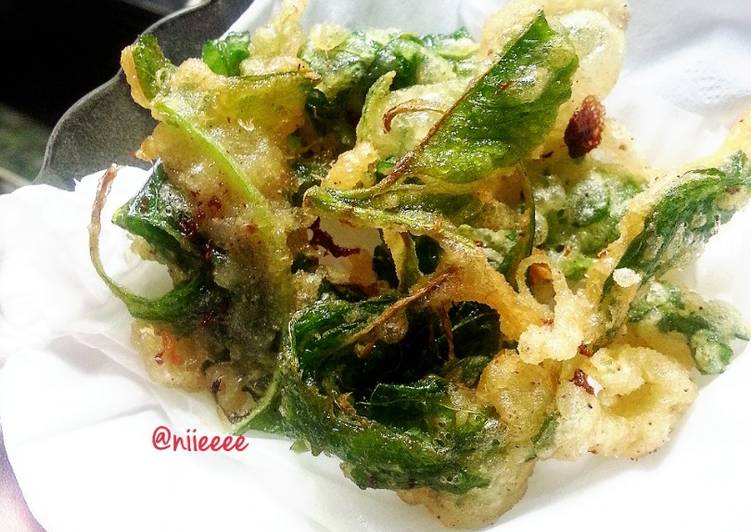 Resep Bayam Crispy Anti Gagal