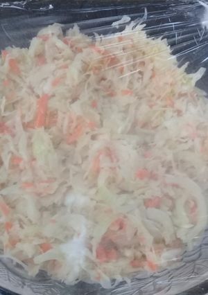A picture of Simple cabbage salad.