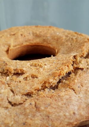 Una foto de Budín de banana avena y amapola