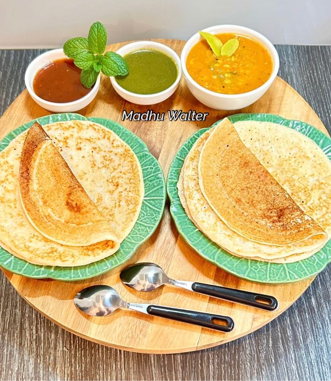 Set Dosa Healthy Recipe Recipe By Madhu Walter
