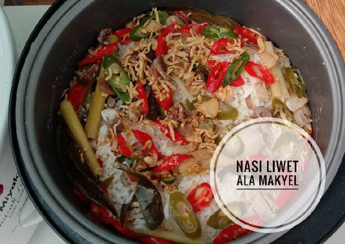 Ternyata begini loh! Bagaimana cara buat Nasi Liwet Rice Cooker dijamin enak