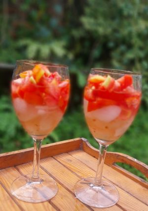 Foto resep Es Sari Tomat