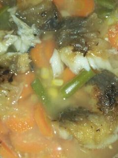 Foto resep Nasi Tim sup lele mpasi