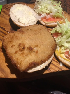 Una foto de Milanesas de mondongo (panza)
