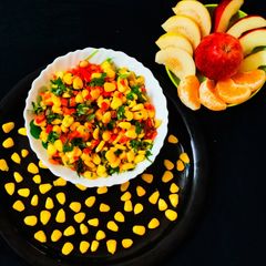 A picture of Corn Chaat.