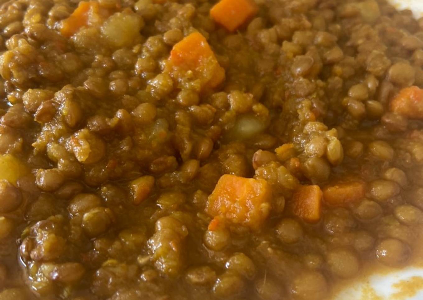 Lentejas a mi manera en Mambo