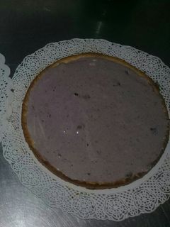 Una foto de Tarta Helada de Arándanos