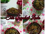 Teri Sambal Lado 🐟 #ketofriendly #ketofy #debm #sambalado #daun pepaya #tidak pahit