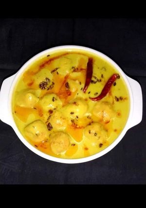 कढ़ी पकौड़ा (kadhi pakoda recipe in Hindi) रेसिपी मुख्य फोटो