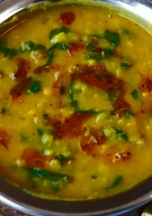 ডাল পালক (dal palak recipe in Bengali) রেসিপির প্রধান ছবি
