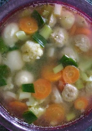 Foto resep Sup Sayuran Simple