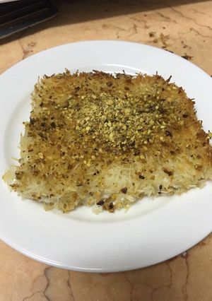 صورة لوصفة كنافه القشطه