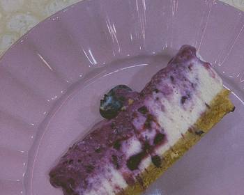 Easy Cooking Recipe Blueberry Cheese Cake Delicious and Healthy