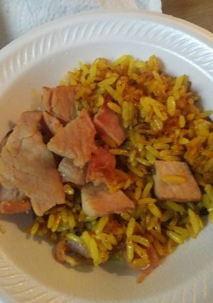 A picture of Ham Parched Rice.