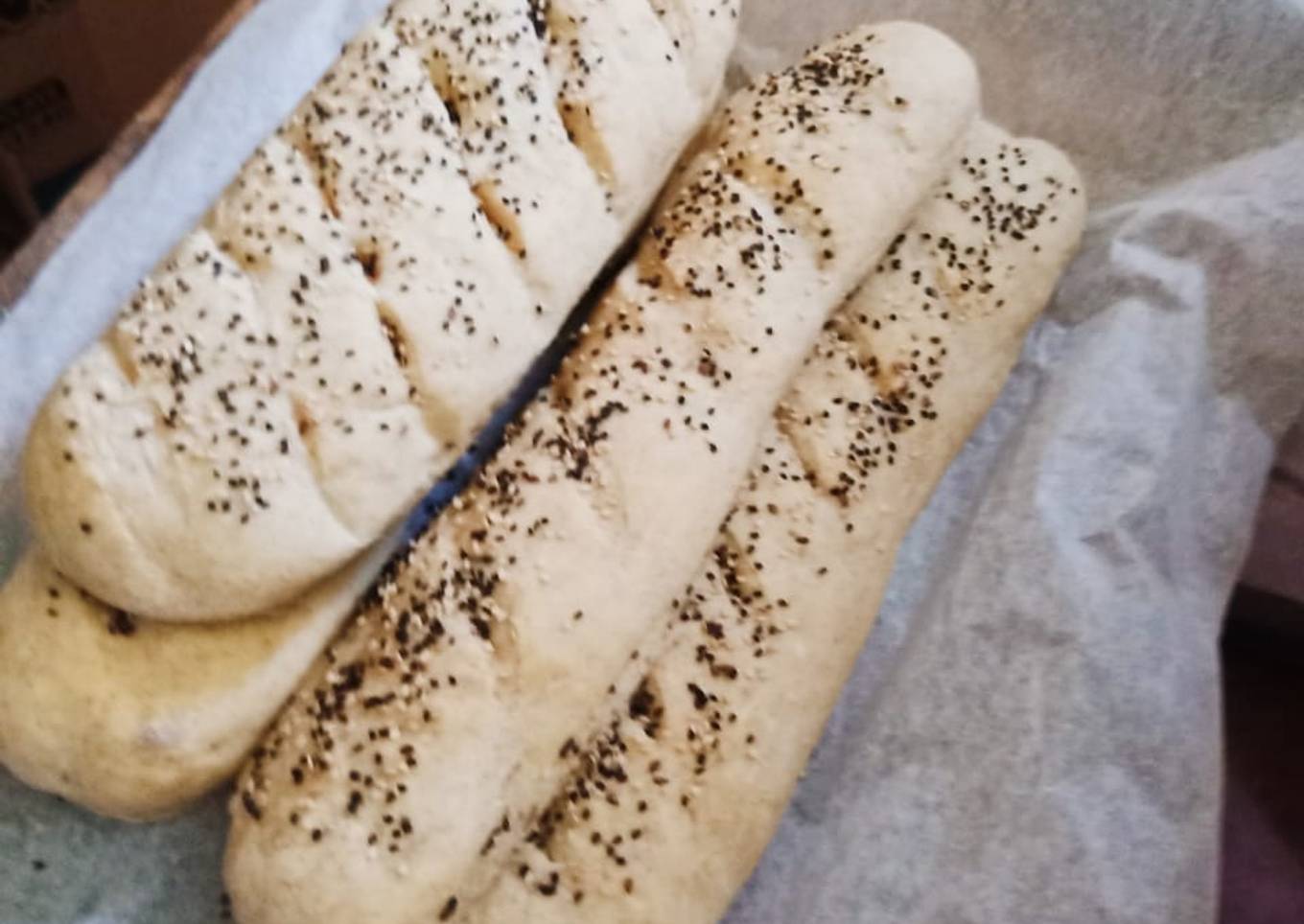 Pan rústico natural