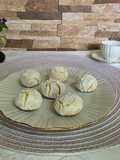 Galletitas craqueladas de limón, sin gluten