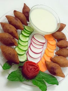 صورة لوصفة كبة شامية مقلية