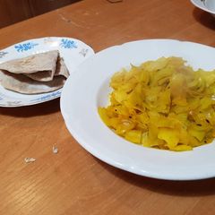 A picture of Masala  Cabbage.