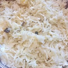 A picture of Jeera rice.