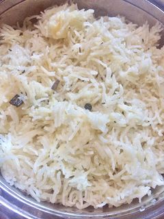 A picture of Jeera rice.