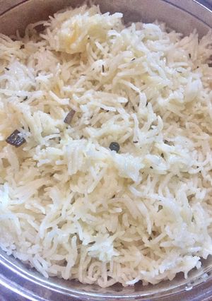 A picture of Jeera rice.