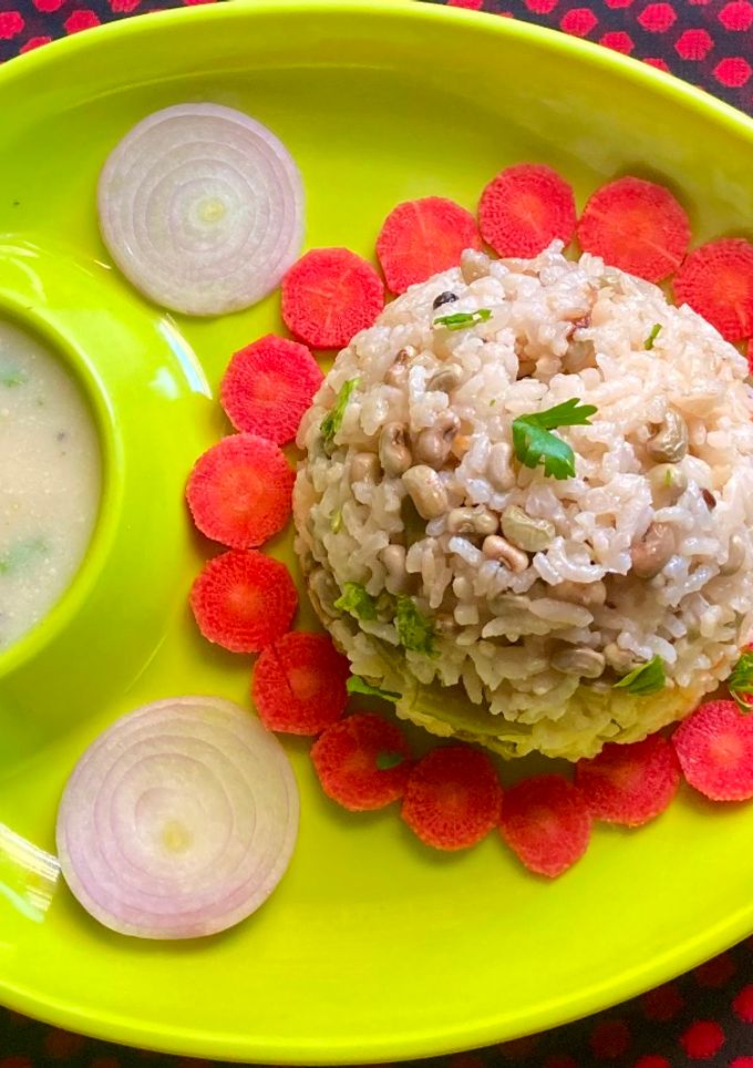 चवळी भात (Chavli Bhat Recipe In Marathi) रेसिपी चे मुख्य फोटो 